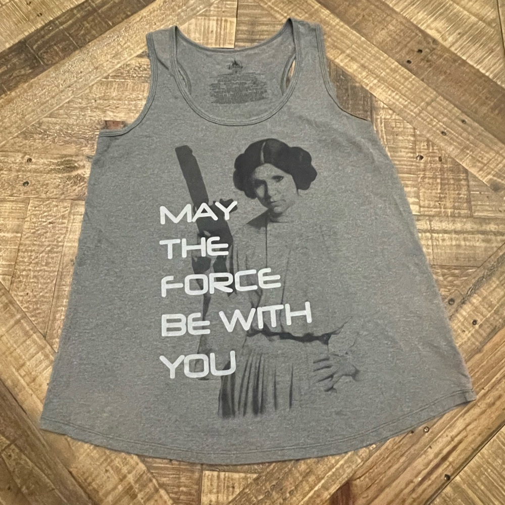 Disney Gray Star Wars Tank Top